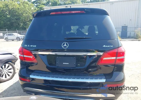 2018 Mercedes-Benz Gls 450 4Matic из США, поврежденный, VIN 4JGDF6EE4JB156535